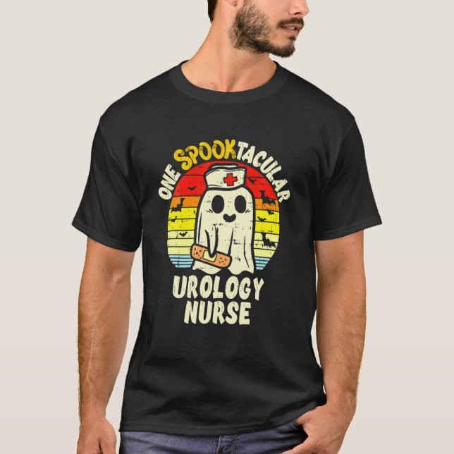 T-shirt Une infirmière en Urologie Spooktaculaire Hallowee (Devant)