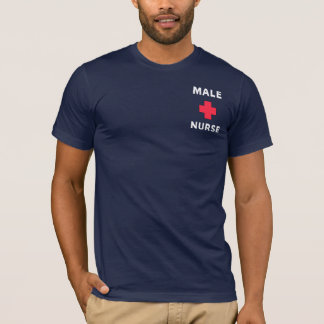 T-shirt Une infirmière masculine