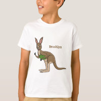 Une jolie illustration de kangourou australien