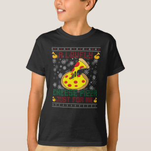 T-shirt Une jolie Pizza Au Fromage Juste Pour Moi