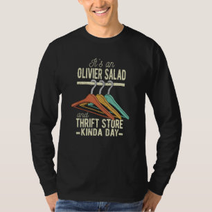 T-shirt Une journée au salade Olivier et friperie