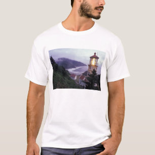 T-shirt Une journée brumeuse sur la côte de l'Oregon à Hec