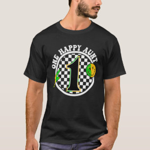 T-shirt Une Joyeuse Douée Tante Anniversaire Famille Corre
