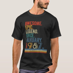 T-shirt Une légende épopée stupéfiante depuis janvier 1967