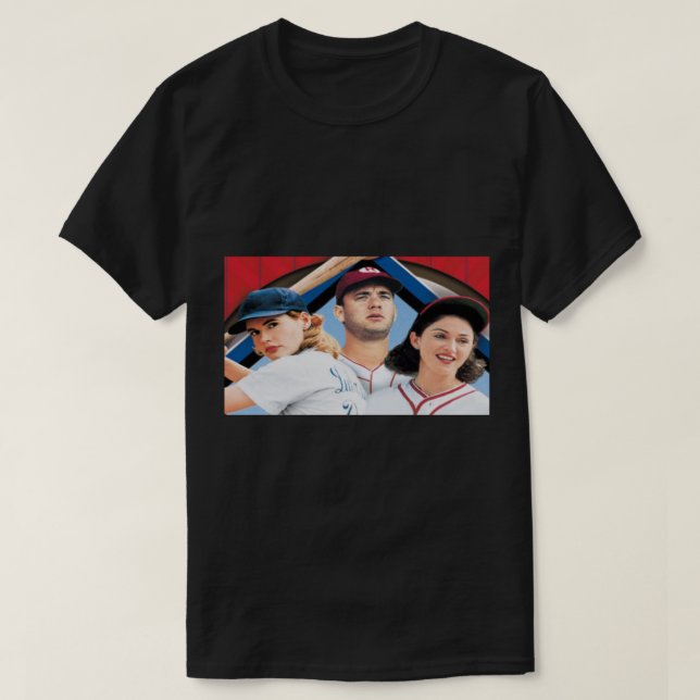 T-shirt Une ligue de leur propre film (Design devant)