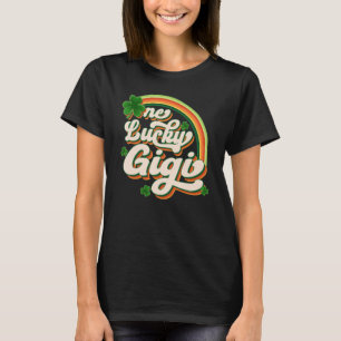 T-shirt Une Lucky Gigi Funny Irish C St Patrick's Day Vint