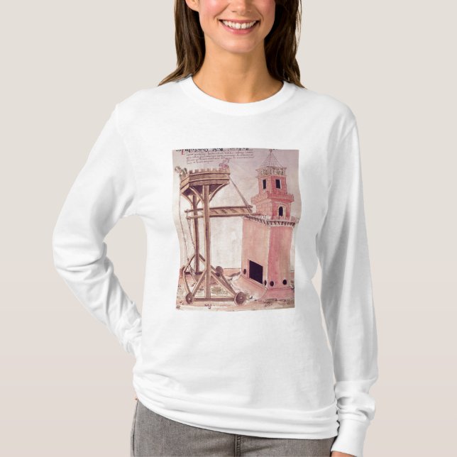 T-shirt Une machine de siège (Devant)