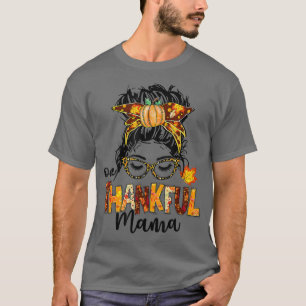 T-shirt Une Mama Gentil Drôle Mâle Mâle Bun Automne Que