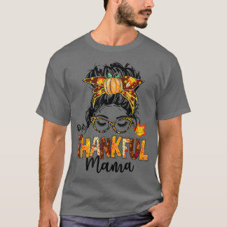 T-shirt Une Mama Gentil Drôle Mâle Mâle Bun Automne Que