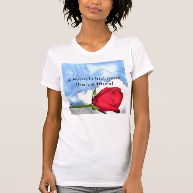 T-shirt Une maman (Devant)