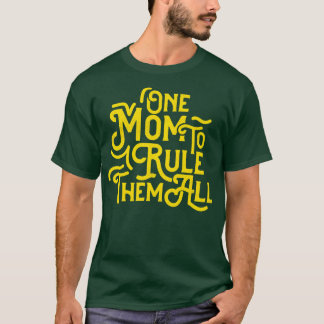 T-shirt Une Maman Pour Les Diriger Toutes