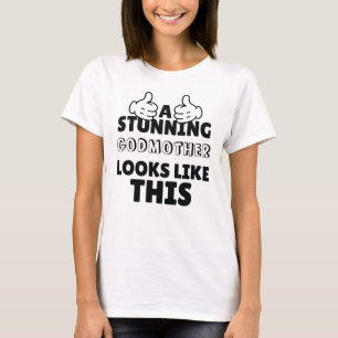 T-shirt Une marraine étonnante ressemble à ce cadeau dr