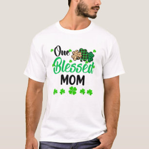 T-shirt Une mère chanceuse Clover St. Patrick's Day Irland