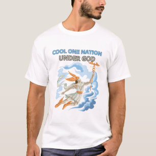 T-shirt Une nation cool sous Dieu