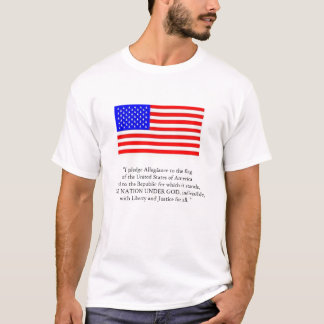 T-shirt Une nation sous Dieu