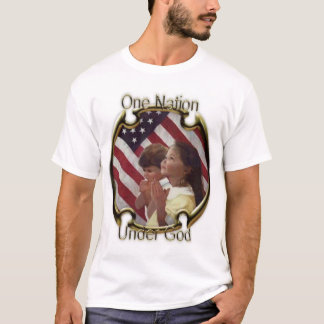 T-shirt Une nation sous Dieu