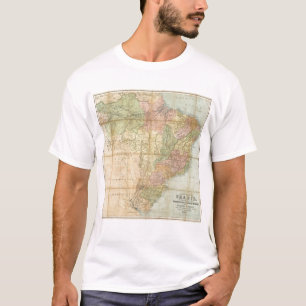 T-shirt Une nouvelle carte du Brésil