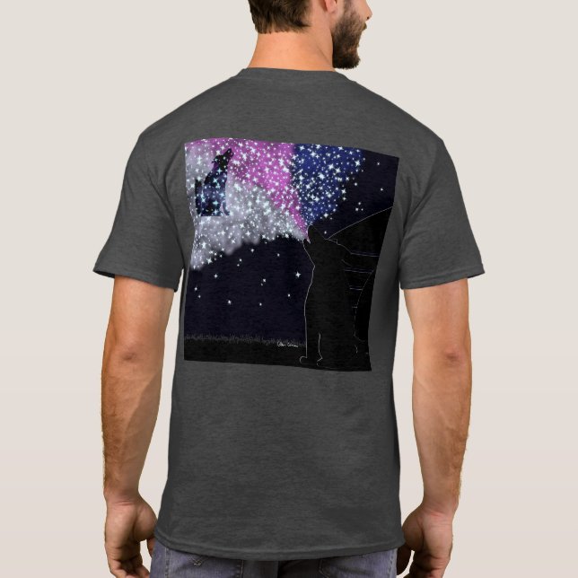 T-shirt Une nuit d'été avec l'oreiller à lancer Sirius (Dos)