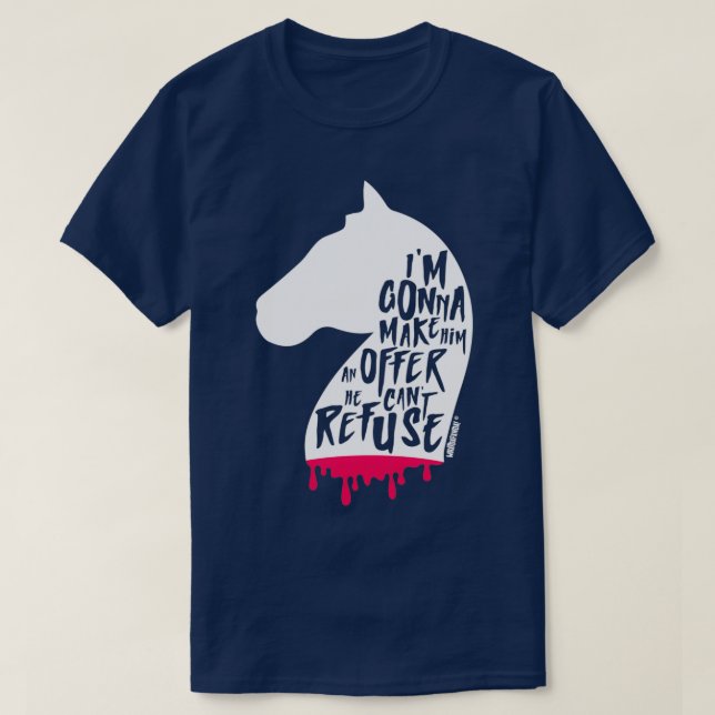 T-shirt Une offre qu'il ne peut refuser (Design devant)