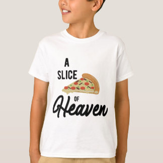 T-shirt Une part de pizza mystique paradisiaque