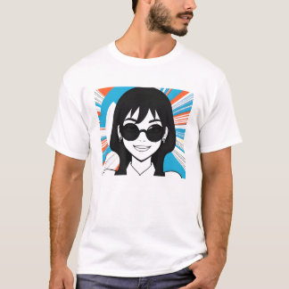 T-shirt Une personne amusante vous sourit et veut que vous