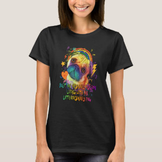 T-shirt Une personne ordinaire avec un Pug extraordinaire
