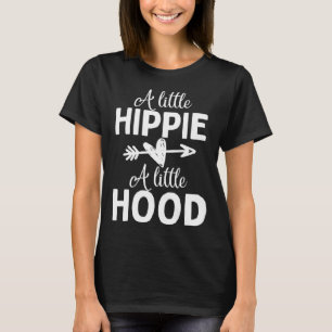 T-shirt Une Petite Hippie Un Petit Trou Hippie