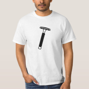 T-shirt Une pièce en t 2 de rasoir de sécurité - lumiè