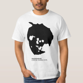 T-shirt Une piscine en forme de lune