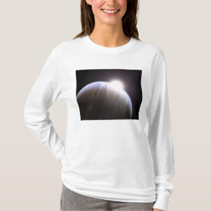 T-shirt Une planète extrasolaire avec son étoile parente