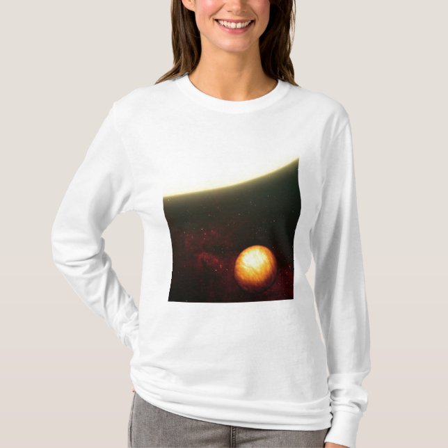 T-shirt Une planète semblable à Jupiter (Devant)