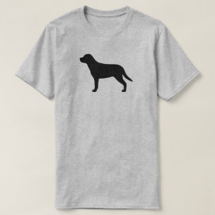 T-shirt Une plus grande silhouette suisse de chien de