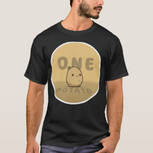 T-shirt une pomme de terre