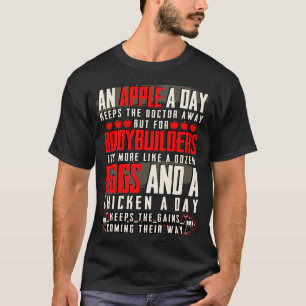T-shirt Une Pomme Par Jour Empêche Le Docteur