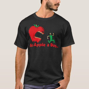 T-shirt Une Pomme Par Jour Empêche Le Docteur