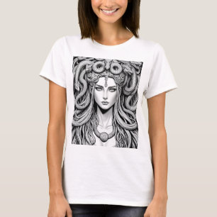 T-shirt Une Prêtesse Devenue Démon, Medusa