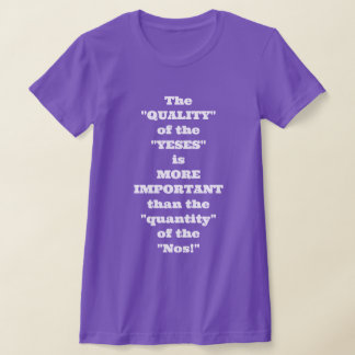 T-shirt Une "qualité" Oui !