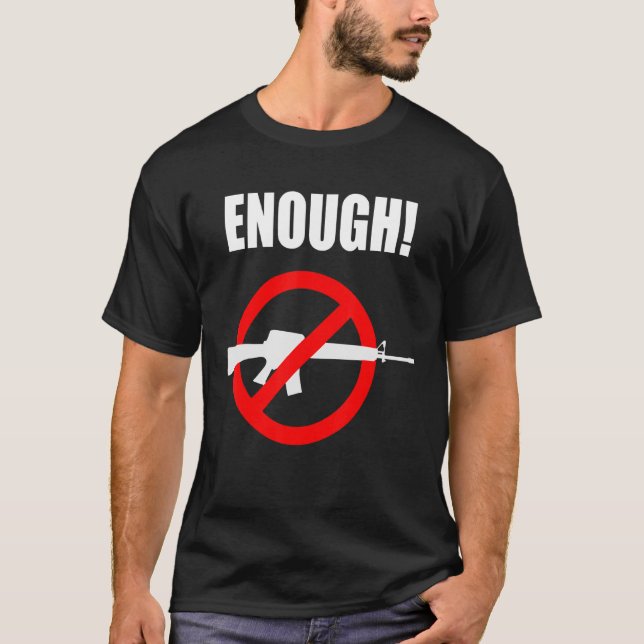T-shirt Une réforme suffisante des armes à feu protège mai (Devant)