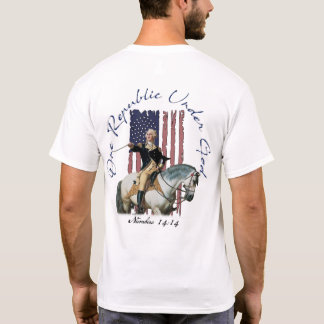 T-shirt Une République sous Dieu Washington Numéro14