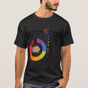 T-shirt Une sensibilisation à la sclérose en plaques du ce