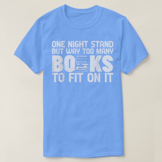T-shirt Une Soirée, Mais Trop De Livres Plaisanterie Lectu (Design devant)