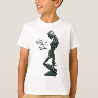 T-shirt Une sorte de robot Zombie T