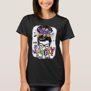 T-shirt Une technologie d'ongles effrayante Bun désordonné