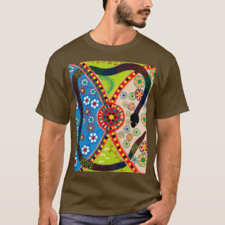 T-shirt Une tribu protégée par le serpent arc-en-ciel
