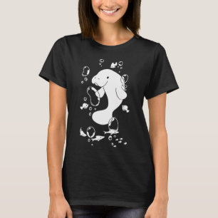 T-shirt Une vache marine douce et ses amis - NB