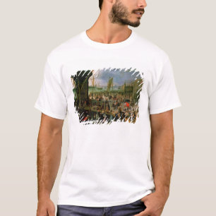 T-shirt Une vue de port d'Anvers