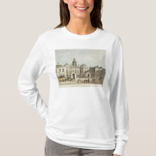 T-shirt Une vue des gardes de cheval de Whitehall