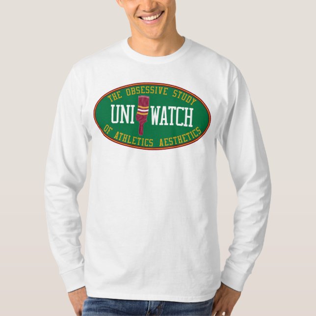 T-shirt Uni chemise de Longsleeve de montre (remplaçant) (Devant)