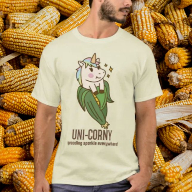 T-shirt Uni-Corny (Créateur téléchargé)