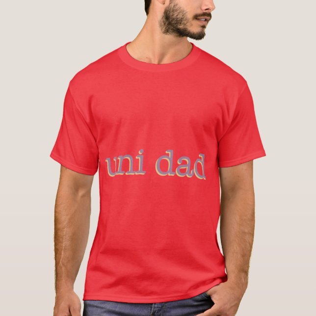 T-shirt uni dad (Devant)